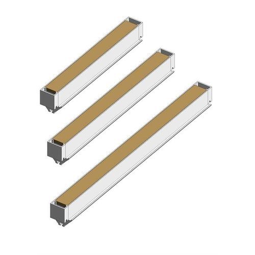 Holztragbalken - ISCHEBECK TITAN - Aluminium / linear