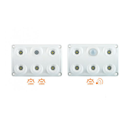 Moderne Deckenleuchte - PL900 - ENERGIE MOBILE - rechteckig / Glas / LED