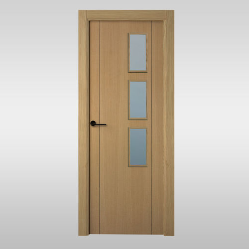 Tür für Innenbereich - Aranga - PUERTAS VALES - Eiche / einflügelig / modern