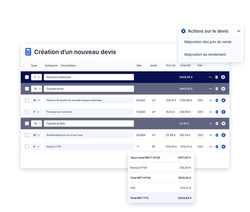 Software für Gebäude - Expert+ - VERTUOZA - Datenverwaltung / Baustellen-Management / Produktionsmanagement