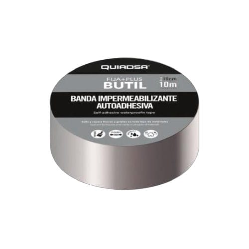 Wasserdichte Klebeband - FIJA+PLUS - QUIADSA INDUSTRIAS QUIMICAS DEL ADHESIVO S.A - kalt / Aluminium / Butylkautschuk