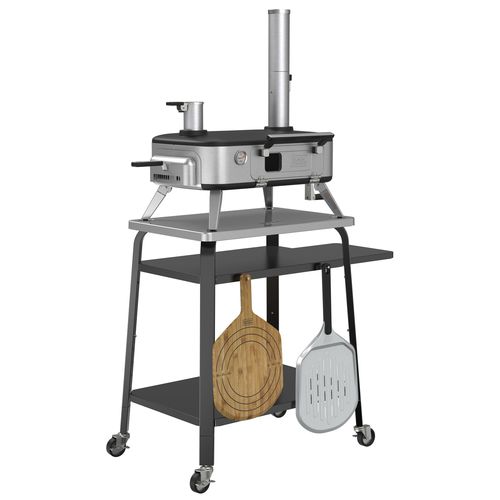 Pizzaofen für Privatgebrauch - BPZ12SS - Black & Decker - Holz / Pellet / Holzkohle