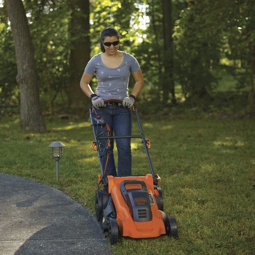Handgeführter Rasenmäher - MM2000 - Black & Decker - für Privatgebrauch / elektrisch / für große Flächen