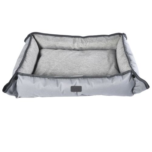 Stoff-Hundebett - 1005BSGR - Black & Decker - grau / maschinenwaschbar / rechteckig