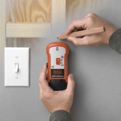 Balkensucher mit Signalton - SF100 - Black & Decker - für Holz