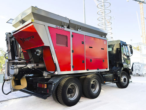 Gravimetrischer Fahrmischer - G440 - Kimera srl - Diesel / für Beton