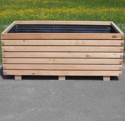 Pflanzkasten für Kräuter / Lärche - Gartenfrosch GmbH - für Privatgebrauch / für Terrasse / mit integrierter Bewässerung
