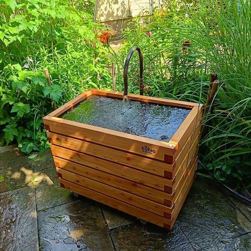 Lärche-Gartenteich - Gartenfrosch GmbH - quadratisch / rechteckig