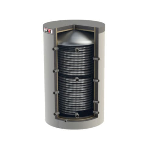 Elektrischer Warmwasserspeicher - HPh- series - KHT Group z.o.o. - bodenstehend / vertikal / Wohnbereich