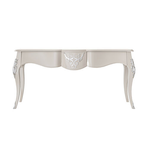 Moderner Konsolentisch - Sleek Fusion - MODENESE Contemporary Furniture - lackiertes Holz / Gestell aus lackiertem Holz / rechteckig