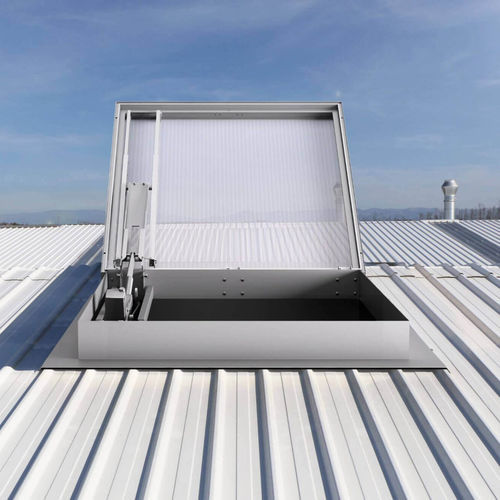 Revisionsklappe / am Dach - COVIA RA - TRIA FRANCE - rechteckig / Aluminium / Einbau