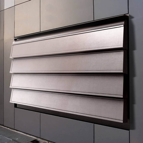 Polycarbonat-Rauchabzugsfenster - VENTRA STERLING-F - TRIA FRANCE - extrudiertes Aluminium / Glas / Rauch- und Wärmeabzugsanlage