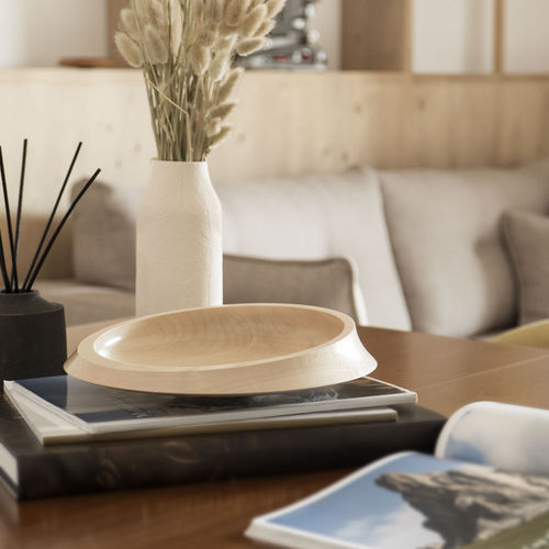 Ahornholz-Tischdekoration - Royal Maple - Canzien - handgefertigt / minimalistisch / Made in Italy