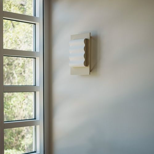 Moderne Wandleuchte - OW S - Violaine d'Harcourt - für den Innenraum / Aluminium / Papier