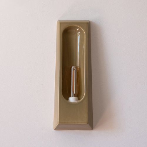 Moderne Wandleuchte - ALCOVE TILLEUL - Violaine d'Harcourt - für den Innenraum / Keramik / stationär