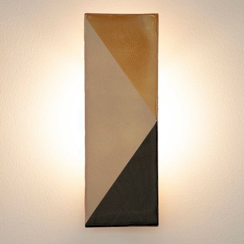Moderne Wandleuchte - TILE JG - Violaine d'Harcourt - für den Innenraum / Keramik / geometrisch
