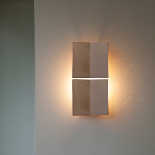 Moderne Wandleuchte - LINE C - Violaine d'Harcourt - für den Innenraum / für Außenbereich / Aluminium