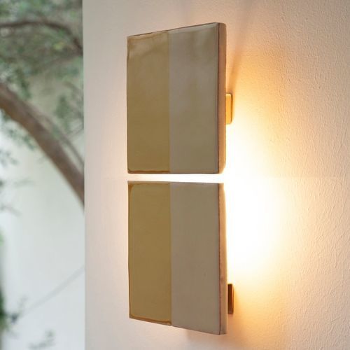 Moderne Wandleuchte - LINE J - Violaine d'Harcourt - für den Innenraum / für Außenbereich / Aluminium