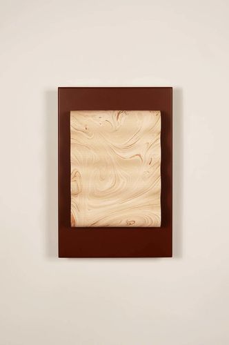 Wandleuchte für den Innenraum - MARBLE FRAME IV - Violaine d'Harcourt - Marmor / Papier / lackierter Stahl