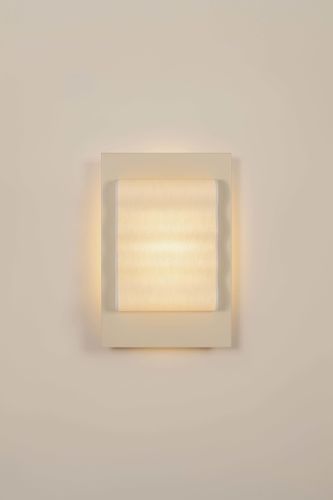 Moderne Wandleuchte - Frame OW - Violaine d'Harcourt - für den Innenraum / Papier / lackierter Stahl