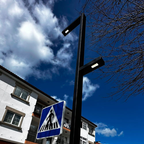 Straßenlaterne - TOURO - IDELNOR - modern / thermolackierter Stahl / galvanisiertem Stahl