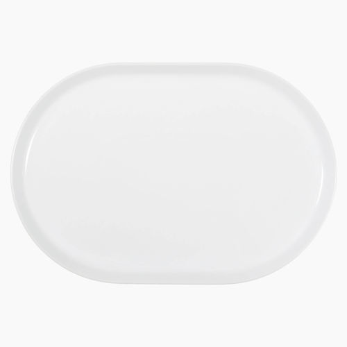 Service-Teller - Nordika - COSTA VERDE - oval / Porzellan / für Gewerbegebrauch