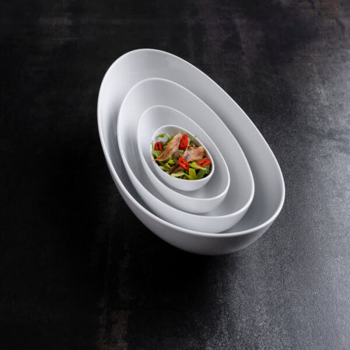 Porzellan-Salatschüssel - Saturno - COSTA VERDE