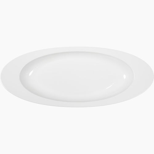 Service-Teller - Saturno : 045003700001 - COSTA VERDE - oval / Porzellan / für Gewerbegebrauch
