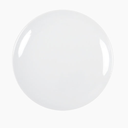 Flache-Teller - Saturno Coupe : 047003000001 - COSTA VERDE - rund / Porzellan / für Gewerbegebrauch