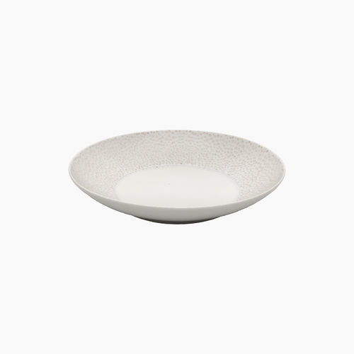 Hohler Teller - Bubbly : 045000504766 - COSTA VERDE - rund / Porzellan / für Gewerbegebrauch