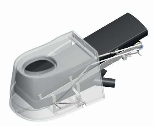 Trockenes WC - TOILET-IN  - SANISPHERE - freistehend / Kunststoff / für Gewerbegebrauch