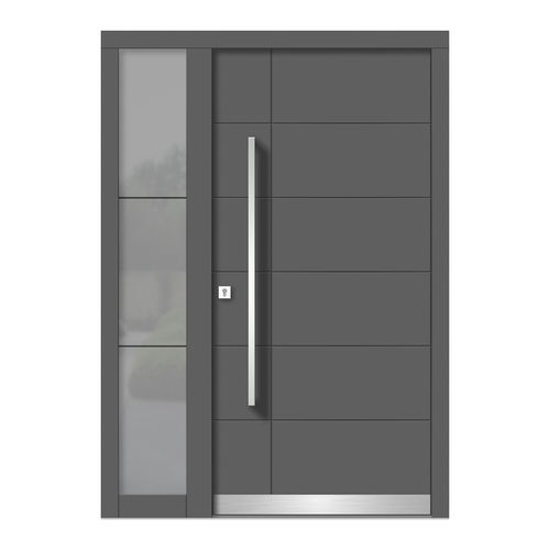 Eingangstür - H104+ST - DOORS, d.o.o. - Holz / einflügelig / modern