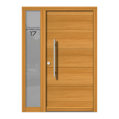 Eingangstür - H107+ST - DOORS, d.o.o. - Holz / einflügelig / modern