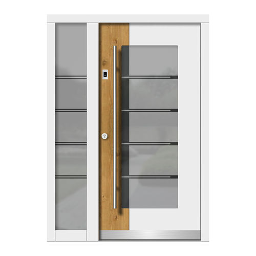 Eingangstür - H108+ST - DOORS, d.o.o. - Holz / einflügelig / modern