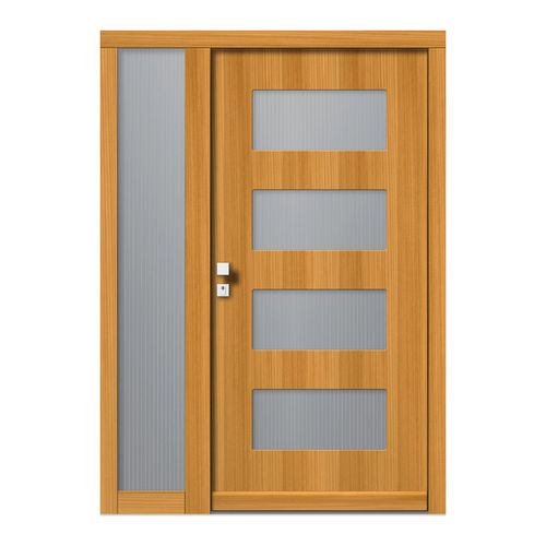 Eingangstür - H109+ST - DOORS, d.o.o. - Holz / einflügelig / modern
