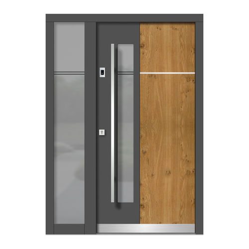 Eingangstür - H116E+ST - DOORS, d.o.o. - Holz / einflügelig / modern