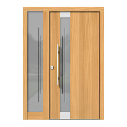 Eingangstür - H122E+ST - DOORS, d.o.o. - Holz / einflügelig / modern