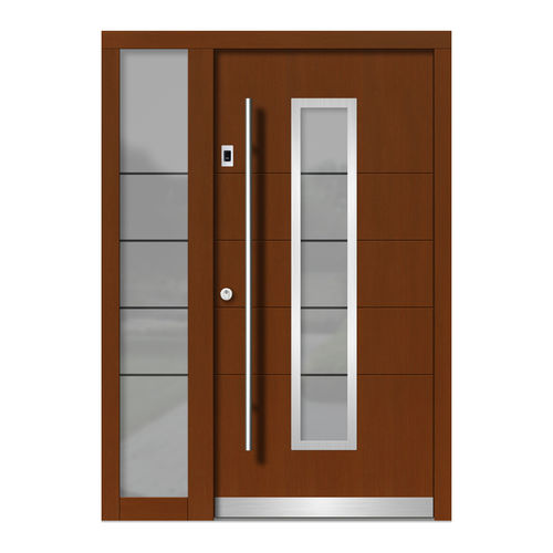 Eingangstür - H125E+ST - DOORS, d.o.o. - Holz / einflügelig / modern