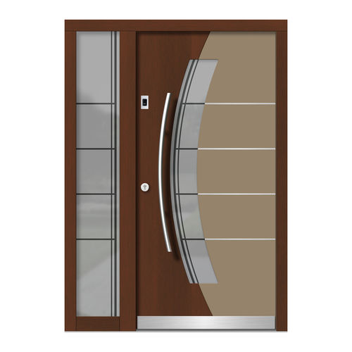 Eingangstür - H136E+ST - DOORS, d.o.o. - Holz / einflügelig / modern
