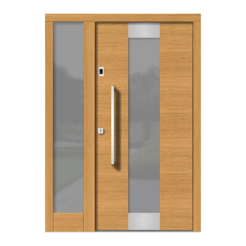 Eingangstür - H150E+ST - DOORS, d.o.o. - Holz / einflügelig / modern