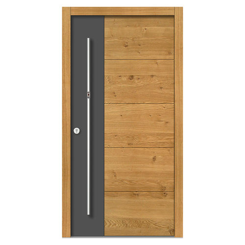 Eingangstür - H191 - DOORS, d.o.o. - Holz / einflügelig / modern