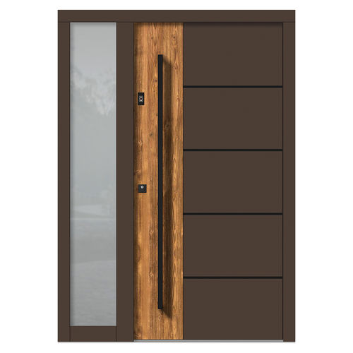 Eingangstür - H191E+ST - DOORS, d.o.o. - Holz / einflügelig / modern