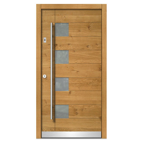 Eingangstür - H193 - DOORS, d.o.o. - Holz / einflügelig / modern