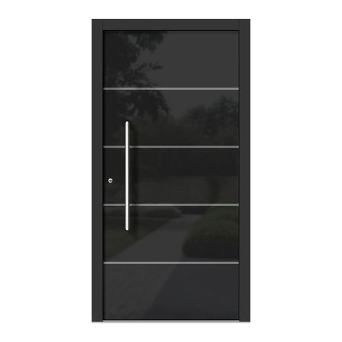 Eingangstür - H302 - DOORS, d.o.o. - Holz / Glas / einflügelig