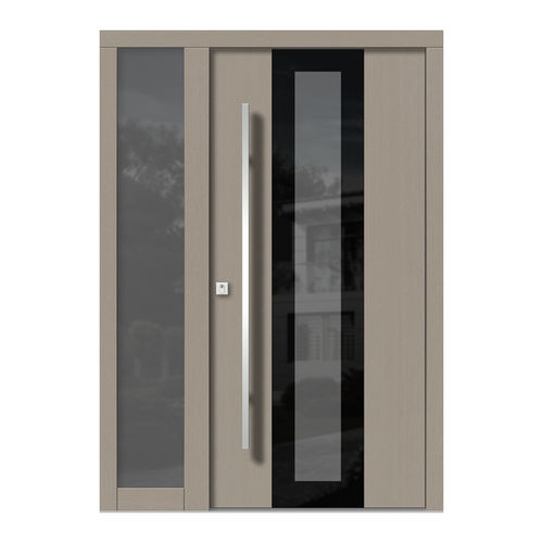 Eingangstür - H304+ST - DOORS, d.o.o. - Holz / Glas / einflügelig