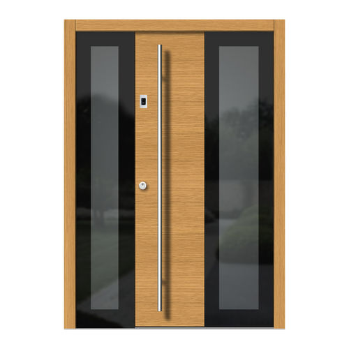 Eingangstür - H305+ST - DOORS, d.o.o. - Holz / Glas / einflügelig