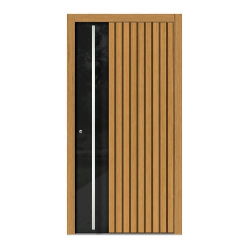 Eingangstür - H311 - DOORS, d.o.o. - Holz / Glas / einflügelig
