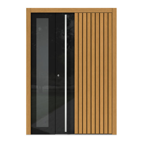 Eingangstür - H311+ST - DOORS, d.o.o. - Holz / einflügelig / modern
