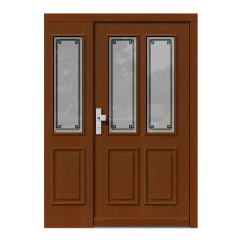 Eingangstür - H501+ST - DOORS, d.o.o. - Holz / einflügelig / klassisch