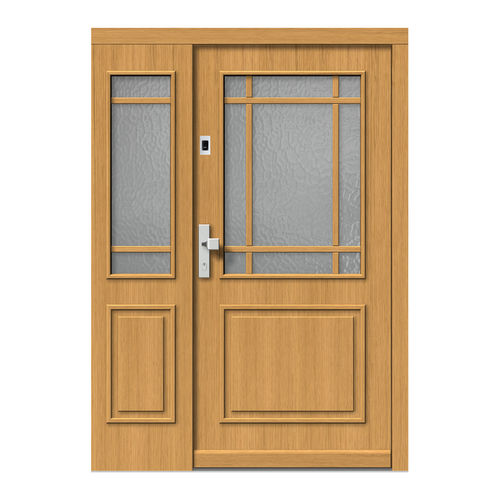 Eingangstür - H503+ST - DOORS, d.o.o. - Holz / einflügelig / klassisch